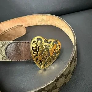 Gucci | Accessories | Gucci Tan And Gold Belt Price Is  display picture 3